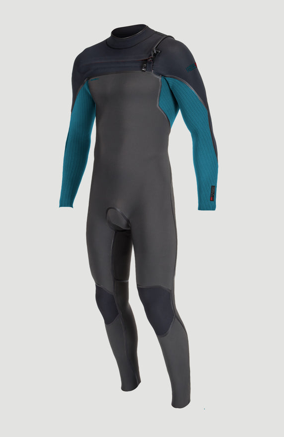 Reactor-2 3/2mm Back Zip Full Wetsuit | BLK/OCEAN
