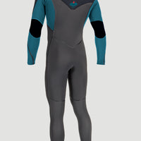 Hyperfreak Fire 5/4+mm Chest Zip Full Wetsuit | MIDNIGHT OIL/BLACK/TIDE POOL