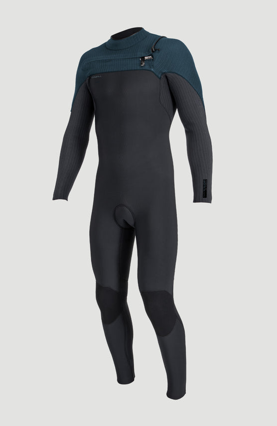 Blueprint Windfreak 5/4mm Chest Zip Full Wetsuit | BLACK/CADET BLUE