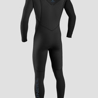 Hyperfreak Wind 3/2+ Chest Zip Full Wetsuit | BLACK/BLACK