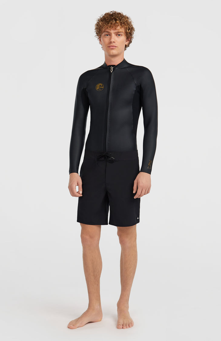 O'Riginals 2mm Beavertail Full Zip Wetsuit Jacket | BLACK/BLACK