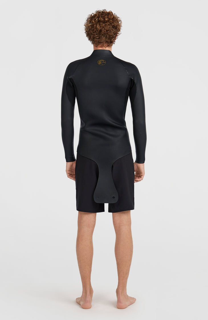 O'Riginals 2mm Beavertail Full Zip Wetsuit Jacket | BLACK/BLACK