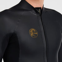 O'Riginals 2mm Beavertail Full Zip Wetsuit Jacket | BLACK/BLACK
