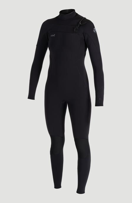 Epic 5/4mm Chest Zip Full Wetsuit | A05 BLK/BLK/BLK