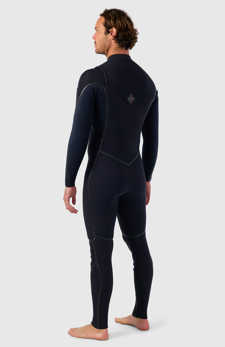 Hyperfreak Fire Plus 3/2mm Chest Zip Full Wetsuit | BLACK/BLACK
