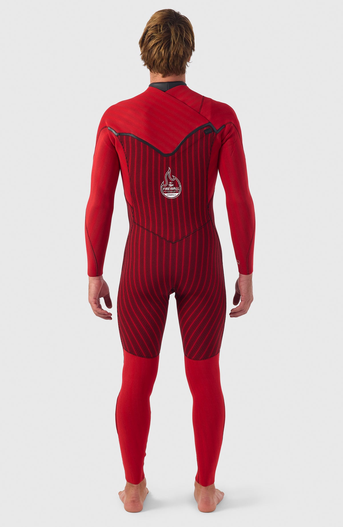 Hyperfreak Fire 4/3mm Chest Zip Full Wetsuit | BLACK/BLACK