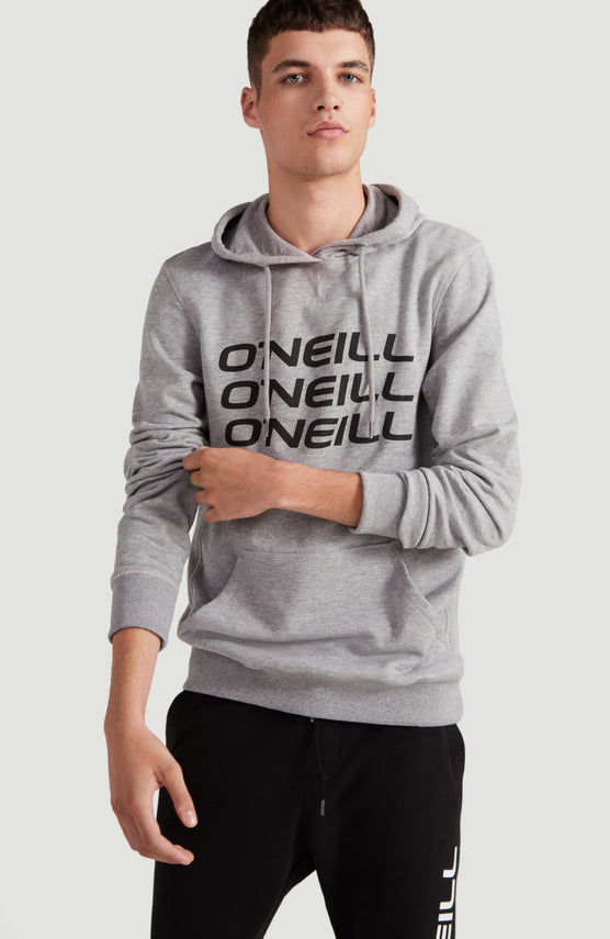 Triple Stack Kapuzenpullover | Silver Melee -A