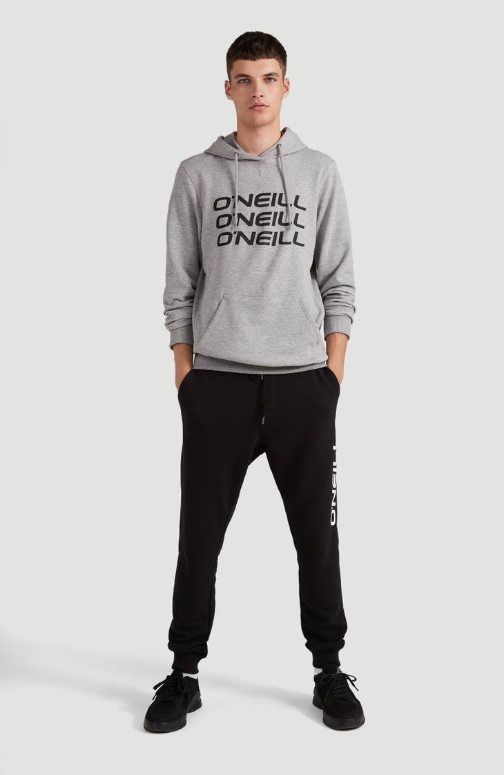 Triple Stack Kapuzenpullover | Silver Melee -A