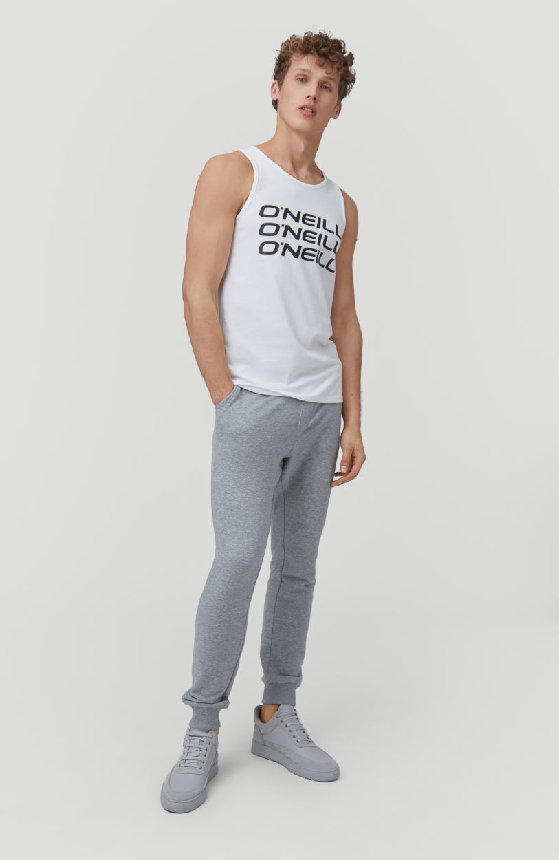 Triple Stack Tanktop | Powder White