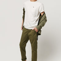 Jack's Regular Fit Crew Base T-Shirt | Powder White