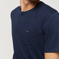 Jack's Regular Fit Crew Base T-Shirt | Ink Blue -A