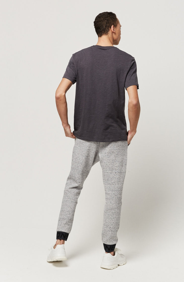 Jack's Regular Fit Crew Base T-Shirt | Asphalt - A