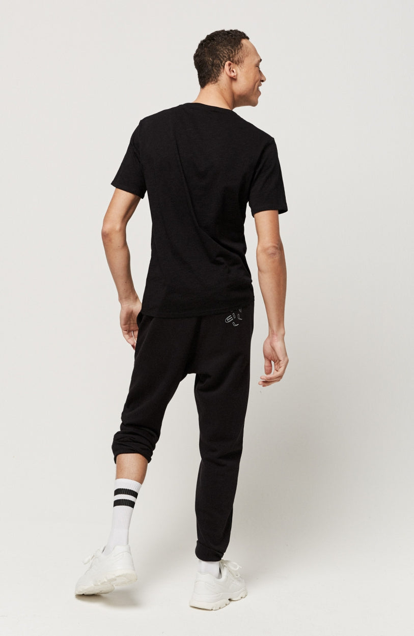 Jack's Regular Fit Crew Base T-Shirt | BlackOut - A