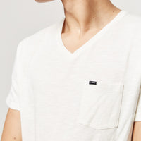 Jack's Base V-Neck T-Shirt | Powder White