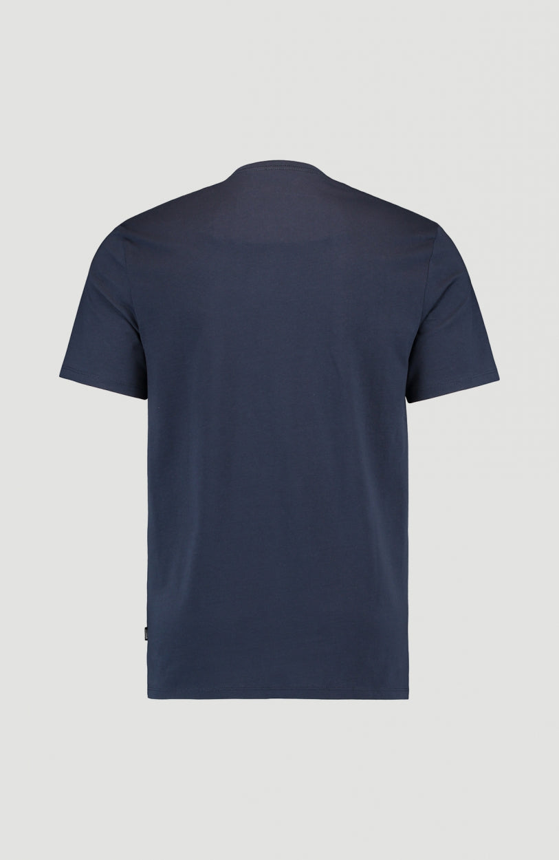 Triple Stack T-Shirt | Ink Blue -A