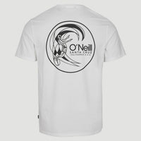 Circle Surfer T-Shirt | Powder White