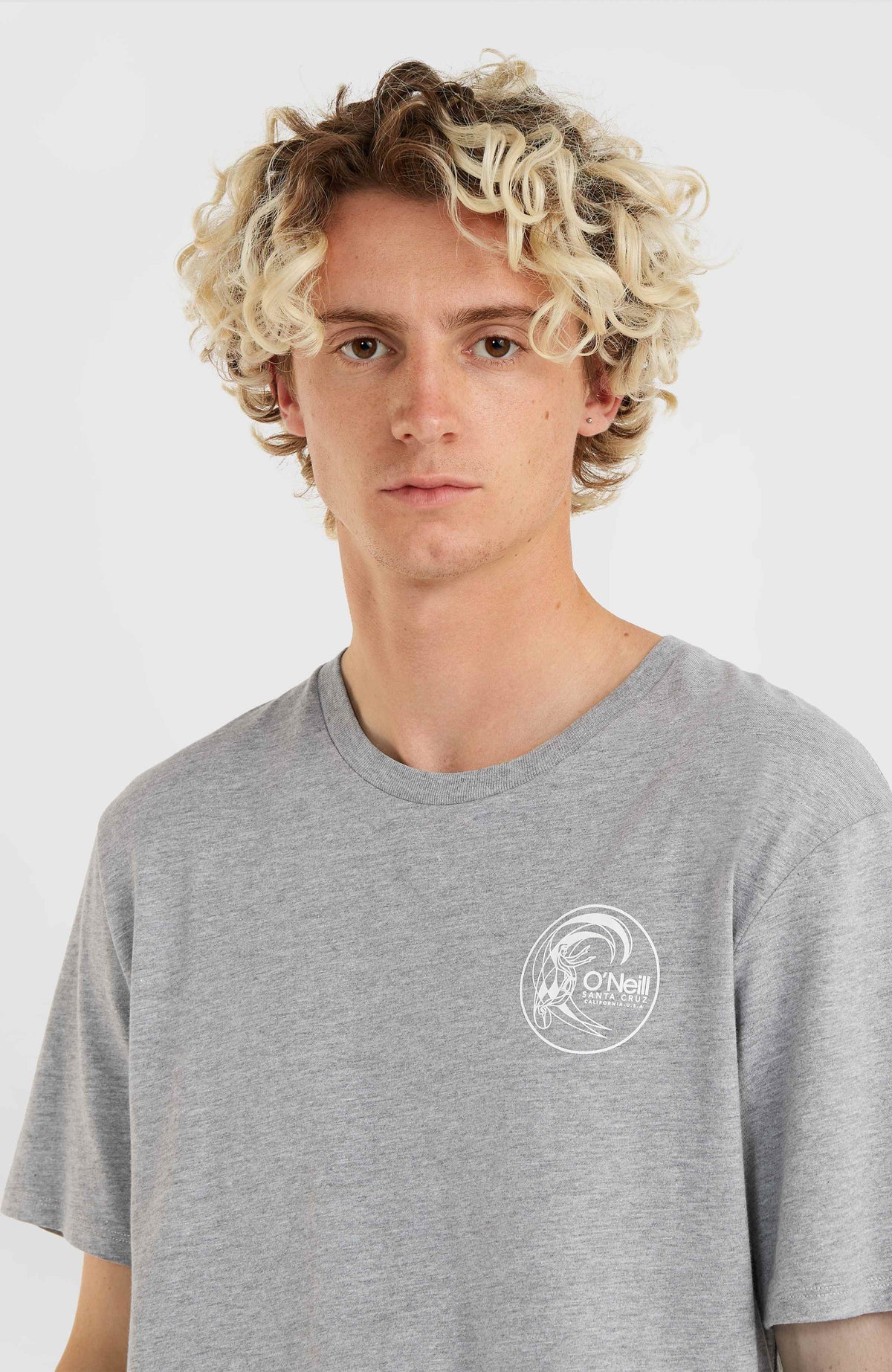 Circle Surfer T-Shirt | Silver Melee -A