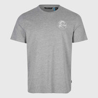 Circle Surfer T-Shirt | Silver Melee -A