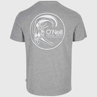 Circle Surfer T-Shirt | Silver Melee -A