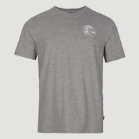 Circle Surfer T-Shirt | Silver Melee -A