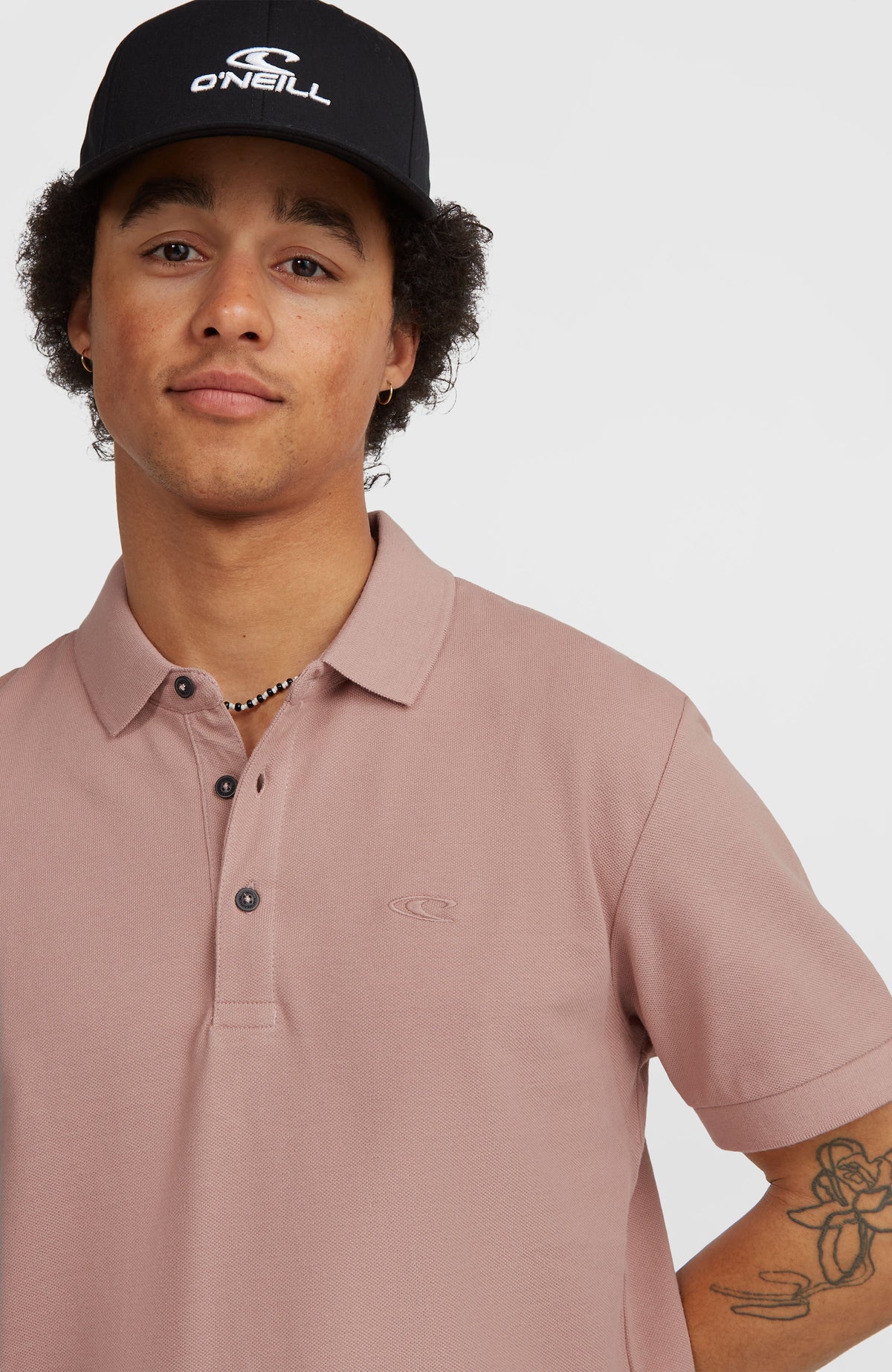 O'Neill Poloshirt mit kleinem Logo | Ash Rose