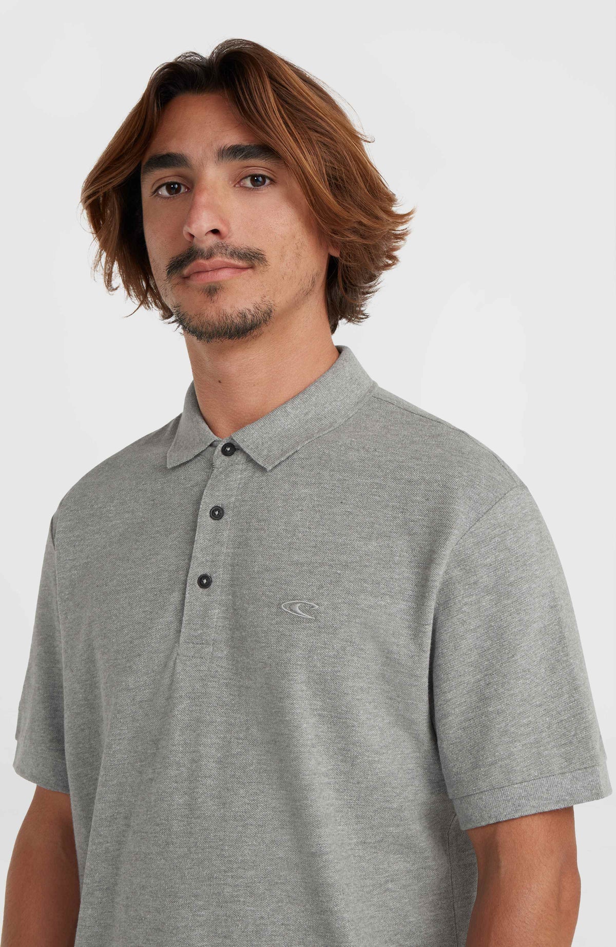 O'Neill Poloshirt mit kleinem Logo | Silver Melee -A