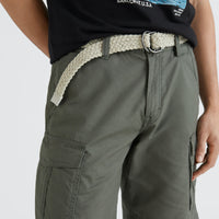 Beach Break Cargo Shorts | Military Green -A