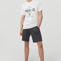 Friday Night Chino Shorts | Asphalt - A