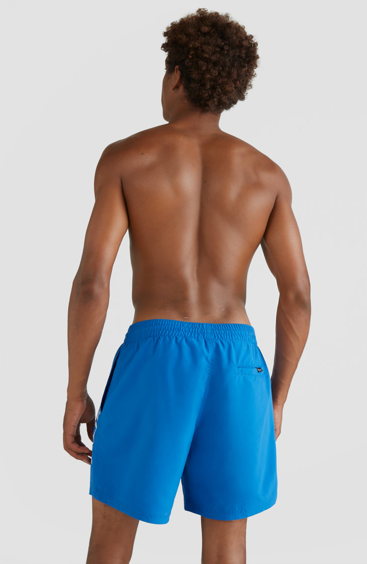 Essentials Cali Racer Badehose | Victoria Blue