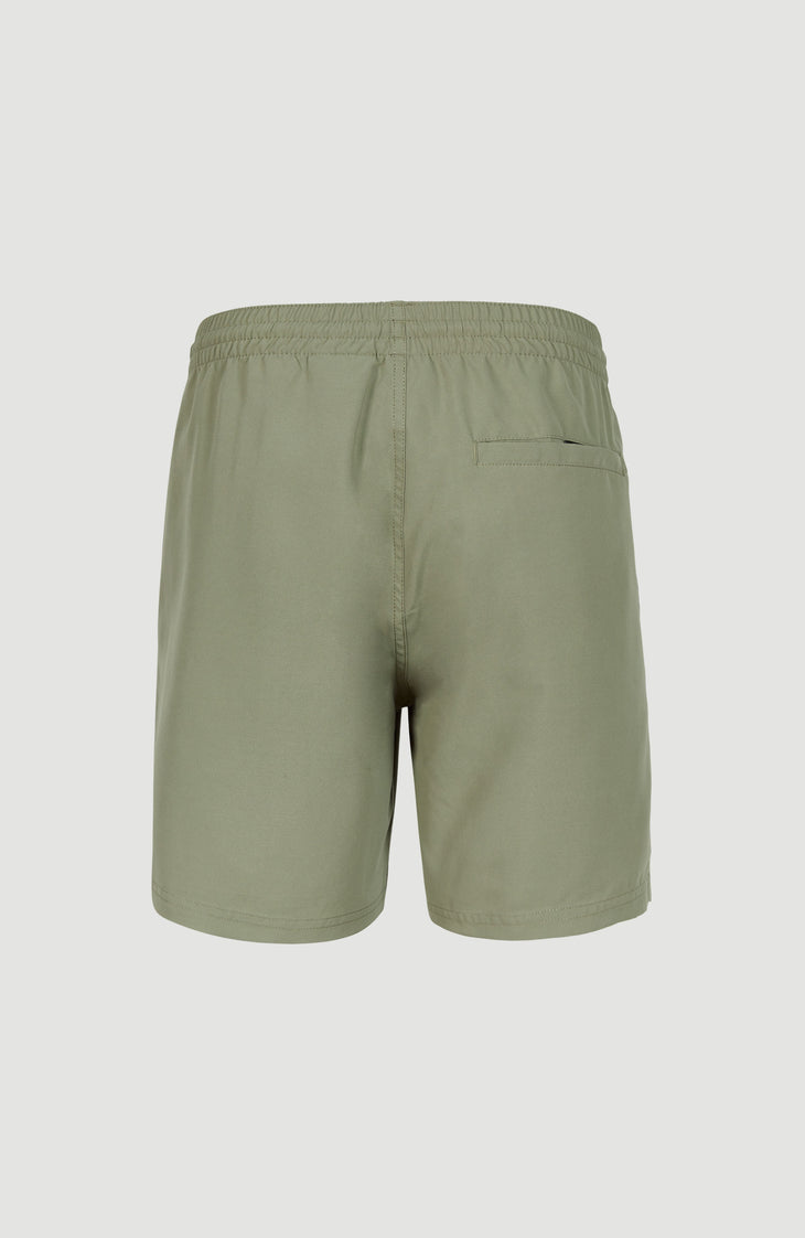 Cali 16'' Badehose | Deep Lichen Green