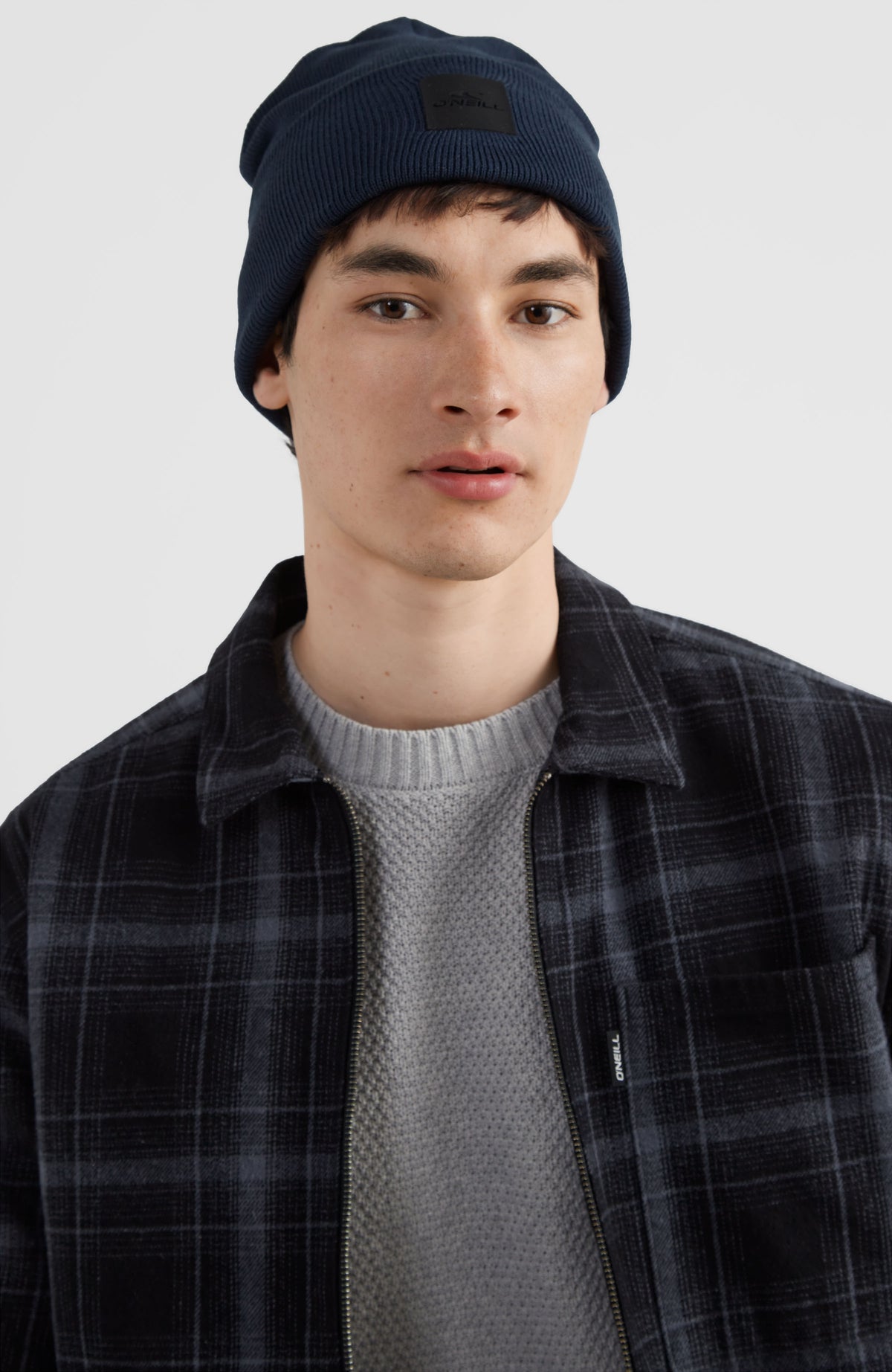 Cube Beanie | Ink Blue -A