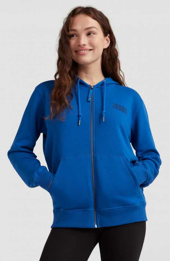Triple Stack Full Zip Kapuzenpullover | Ocean Blue