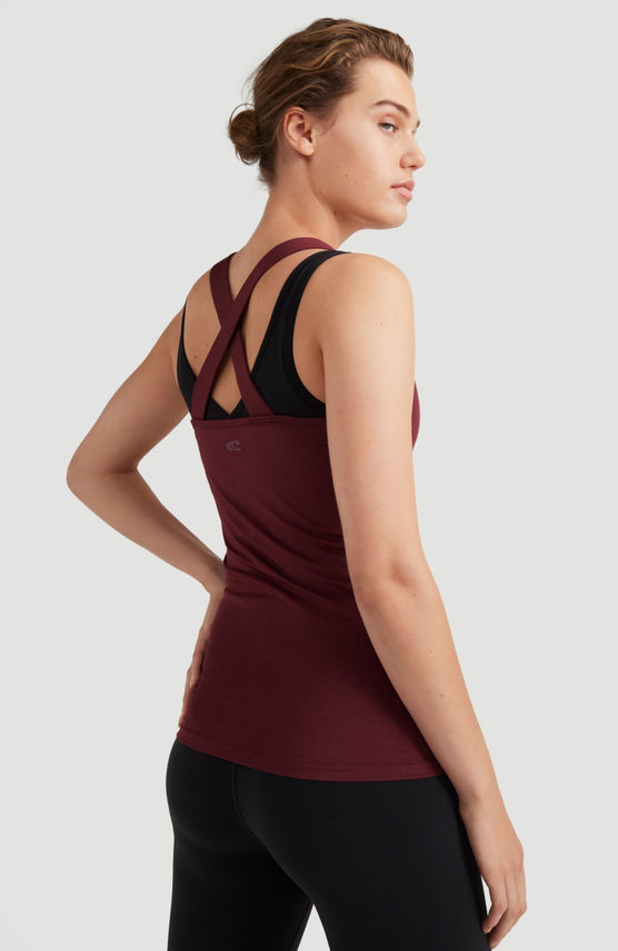 Yoga Performance Oberteil | Windsor Wine -A