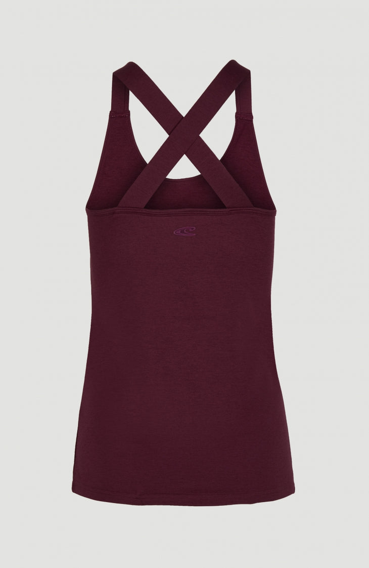 Yoga Performance Oberteil | Windsor Wine -A