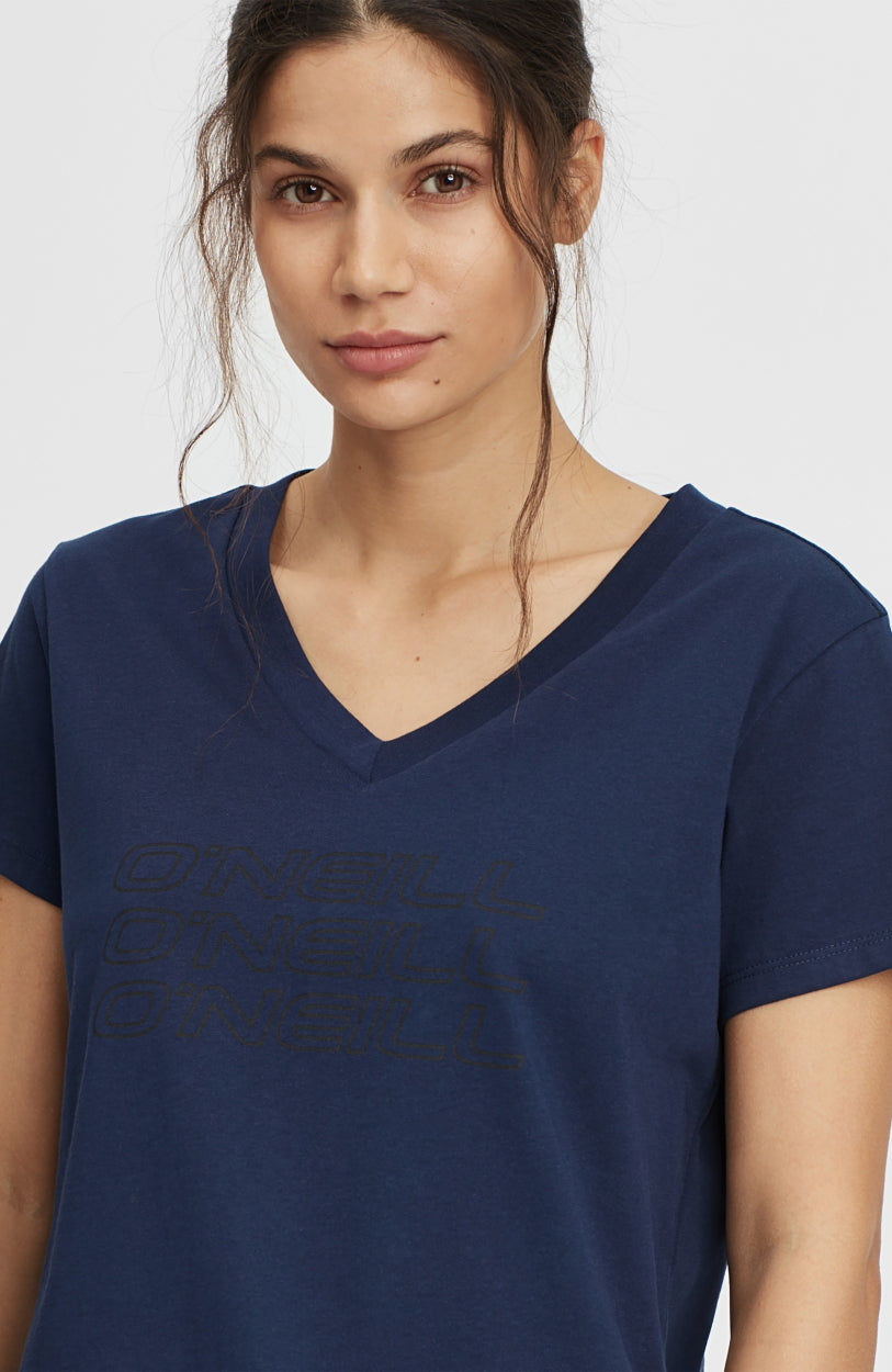 Triple Stack V-Neck T-Shirt | Scale
