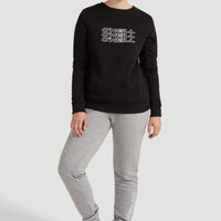 High Waist Jogginghose | Silver Melee -A