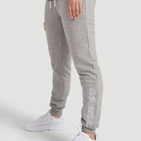 High Waist Jogginghose | Silver Melee -A