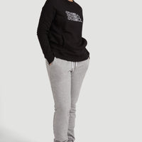 High Waist Jogginghose | Silver Melee -A