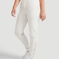 High Waist Jogginghose | White Melee