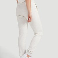 High Waist Jogginghose | White Melee