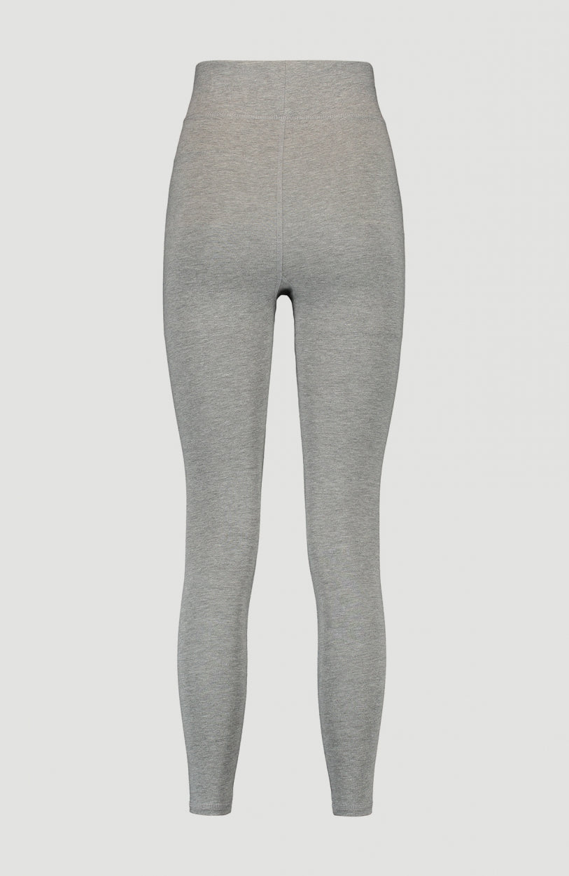 High Waist Legging | Silver Melee -A