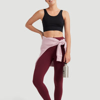 Lola Super Waist Leggings | Windsor Wine -A