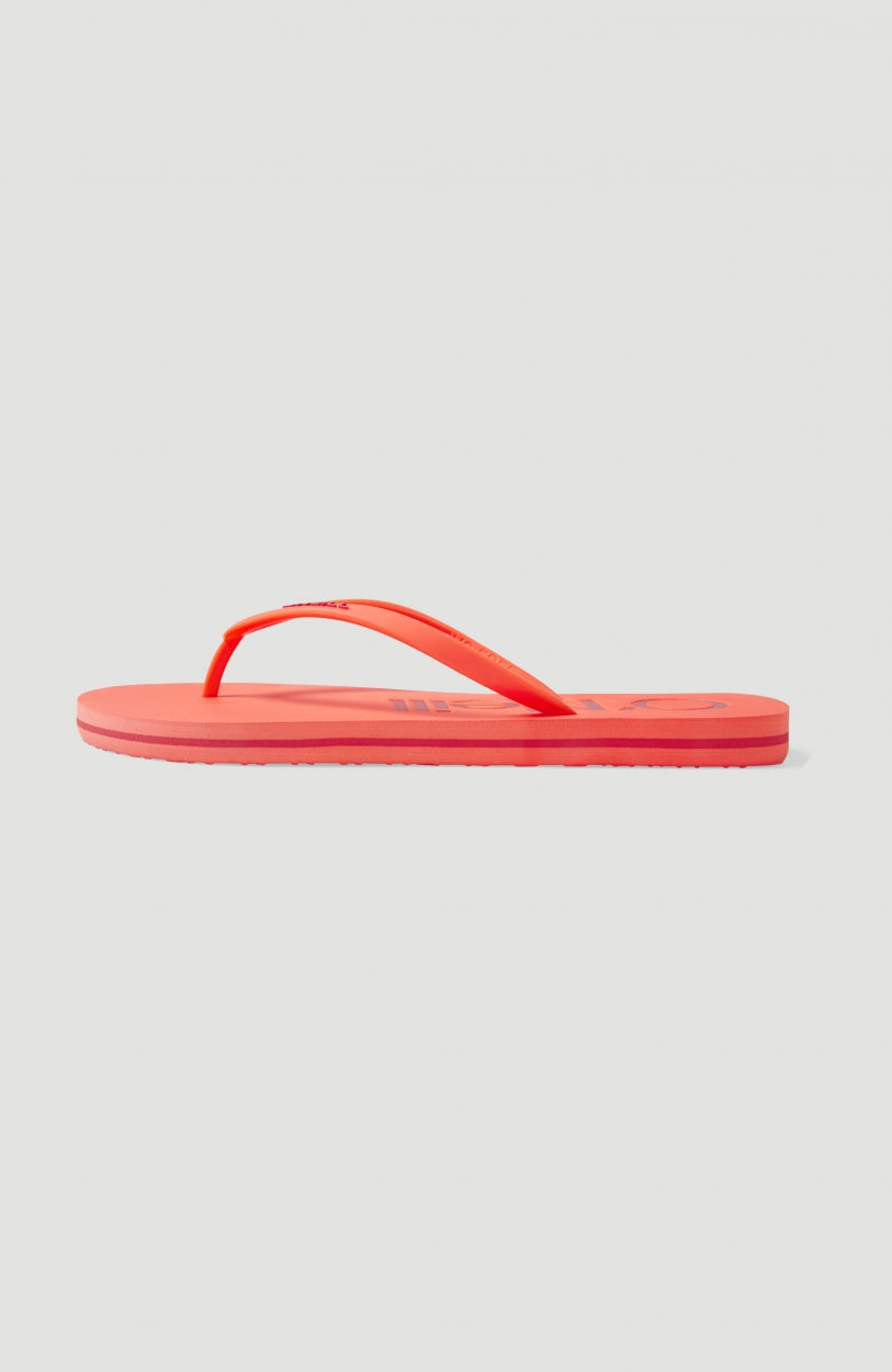 Profile Logo Sandalen | Neon Coral