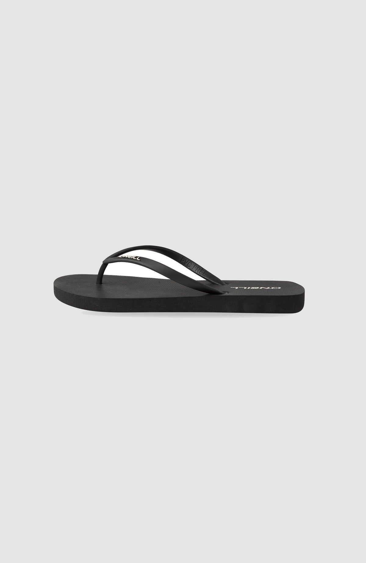 Profile Sandalen mit kleinem Logo | Black Out