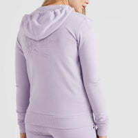 Circle Surfer Hoodie Jacket | Purple Rose