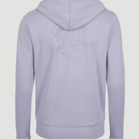 Circle Surfer Hoodie Jacket | Purple Rose