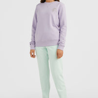 Circle Surfer Crew Sweatshirt | Purple Rose