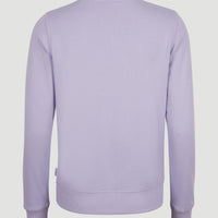 Circle Surfer Crew Sweatshirt | Purple Rose