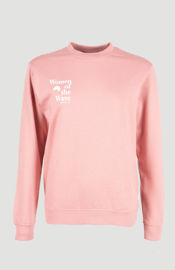 Women of the Wave Crew Sweatshirt | Genuine Pink