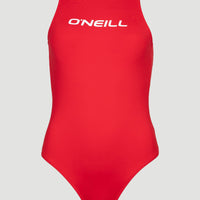 Essentials O'Neill Logo Badeanzug | Red Coat